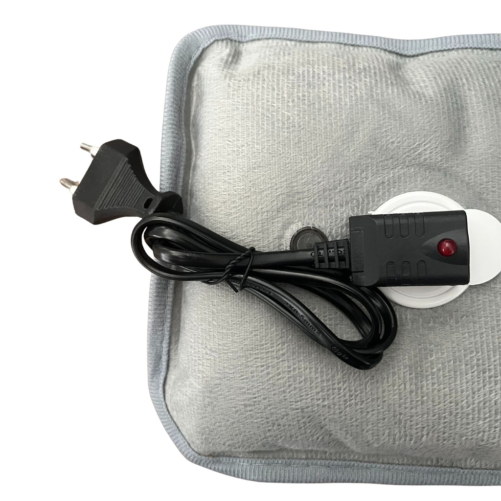 Borsa Acqua Calda Elettrica 400W Tiene Caldo per 8 ore Ricarica Veloce e Tessuto Morbido Con Disegno Cane Simpatico