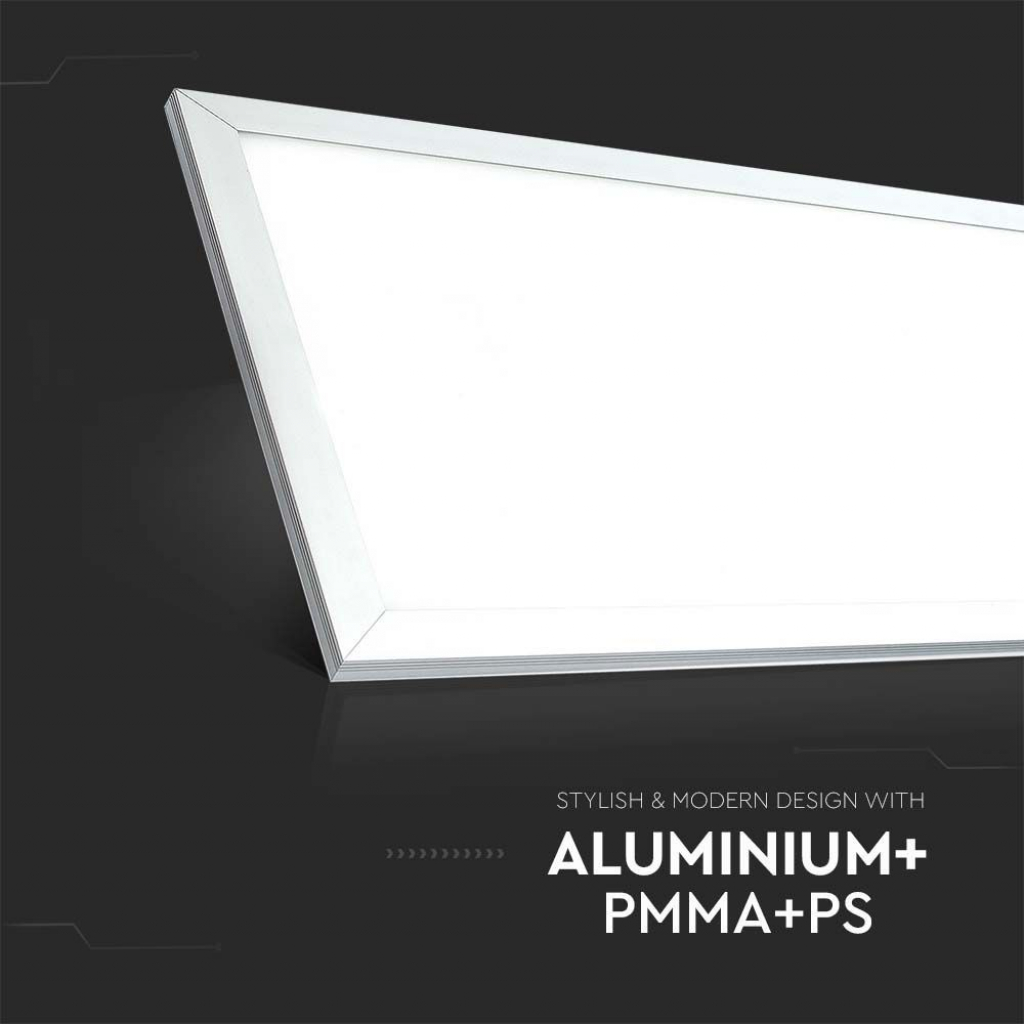 Pannello LED 29W 120LM/W da Incasso, Driver Incluso, 1200x300mm, 3960lm, Colore Bianco 4000K SKU-216257