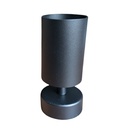 Faro Lampada Led Da Soffitto Parete GU10 Orientabile Colore Nero