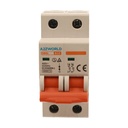 A2ZWORLD MCB Interruttore Magnetotermico Automatico Curva B 2P 2M 6000A B10A AC 400V IP20 IEC60898-1 SB6L