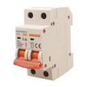 MCB Interruttore Magnetotermico Automatico Curva B 2P 2M 6000A B10A AC 400V IP20 SB6L