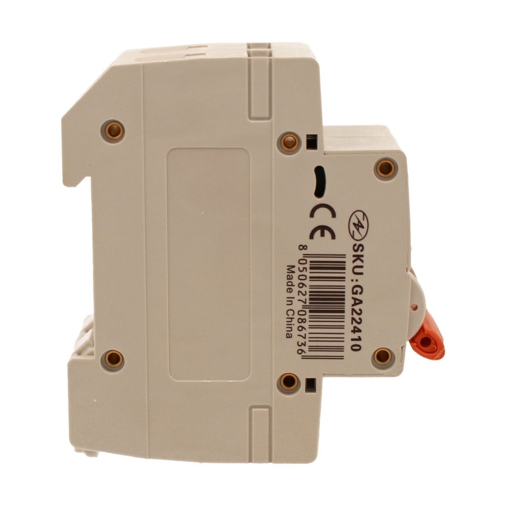 A2ZWORLD MCB Interruttore Magnetotermico Automatico Curva B 2P 2M 6000A B10A AC 400V IP20 IEC60898-1 SB6L