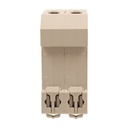 A2ZWORLD MCB Interruttore Magnetotermico Automatico Curva B 2P 2M 6000A B10A AC 400V IP20 IEC60898-1 SB6L