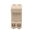 A2ZWORLD MCB Interruttore Magnetotermico Automatico Curva B 2P 2M 6000A B20A AC 400V IP20 IEC60898-1 SB6L