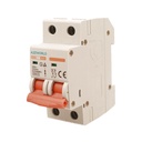 MCB Interruttore Magnetotermico Automatico Curva B 2P 2M 6000A B25A AC 400V IP20 SB6L