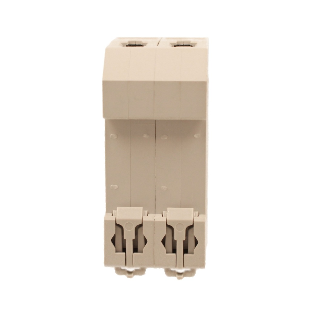 A2ZWORLD MCB Interruttore Magnetotermico Automatico Curva B 2P 2M 6000A B25A AC 400V IP20 IEC60898-1 SB6L