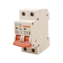 MCB Interruttore Magnetotermico Automatico Curva B 2P 2M 6000A B40A AC 400V IP20 SB6L