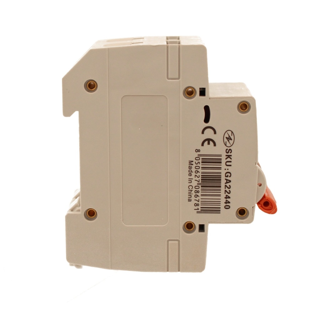 A2ZWORLD MCB Interruttore Magnetotermico Automatico Curva B 2P 2M 6000A B40A AC 400V IP20 IEC60898-1 SB6L