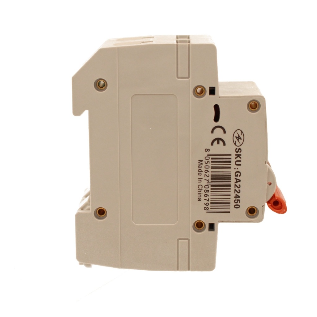 A2ZWORLD MCB Interruttore Magnetotermico Automatico Curva B 2P 2M 6000A B50A AC 400V IP20 IEC60898-1 SB6L