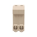 A2ZWORLD MCB Interruttore Magnetotermico Automatico Curva B 2P 2M 6000A B50A AC 400V IP20 IEC60898-1 SB6L