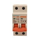 A2ZWORLD MCB Interruttore Magnetotermico Automatico Curva B 2P 2M 6000A B63A AC 400V IP20 IEC60898-1 SB6L