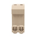 A2ZWORLD MCB Interruttore Magnetotermico Automatico Curva B 2P 2M 6000A B63A AC 400V IP20 IEC60898-1 SB6L