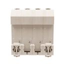 MCB Interruttore Magnetotermico Automatico Curva B 4P 4M 6000A B16A AC 400V IP20 SB6L