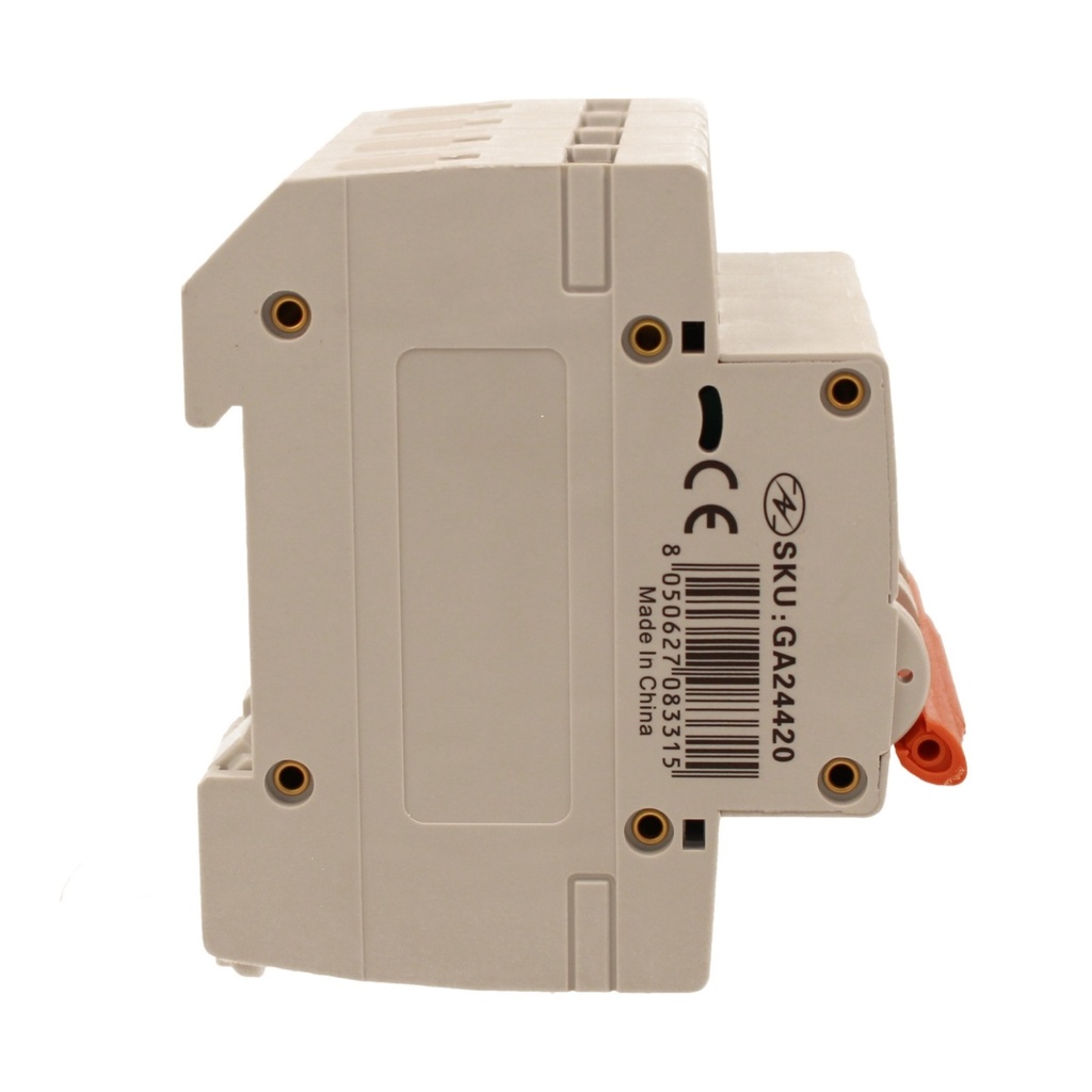 A2ZWORLD MCB Interruttore Magnetotermico Automatico Curva B 4P 4M 6000A B20A AC 400V IP20 IEC60898-1 SB6L