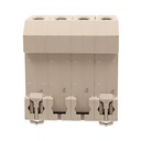 A2ZWORLD MCB Interruttore Magnetotermico Automatico Curva B 4P 4M 6000A B20A AC 400V IP20 IEC60898-1 SB6L