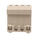 A2ZWORLD MCB Interruttore Magnetotermico Automatico Curva B 4P 4M 6000A B25A AC 400V IP20 IEC60898-1 SB6L