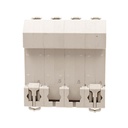 MCB Interruttore Magnetotermico Automatico Curva B 4P 4M 6000A B25A AC 400V IP20 SB6L