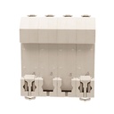 MCB Interruttore Magnetotermico Automatico Curva B 4P 4M 6000A B32A AC 400V IP20 SB6L