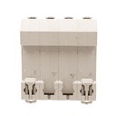 MCB Interruttore Magnetotermico Automatico Curva B 4P 4M 6000A B50A AC 400V IP20 SB6L