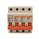 A2ZWORLD MCB Interruttore Magnetotermico Automatico Curva B 4P 4M 6000A B63A AC 400V IP20 IEC60898-1 SB6L
