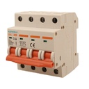 A2ZWORLD MCB Interruttore Magnetotermico Automatico Curva B 4P 4M 6000A B63A AC 400V IP20 IEC60898-1 SB6L