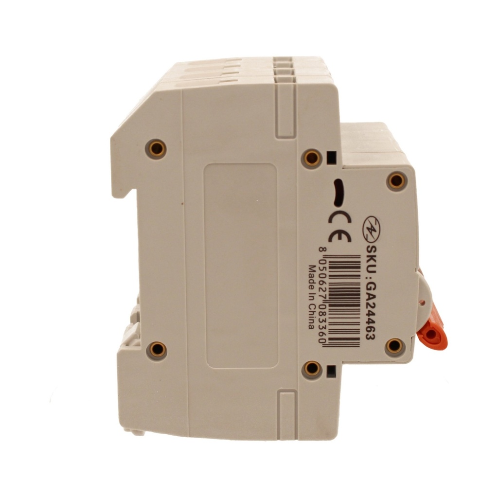 A2ZWORLD MCB Interruttore Magnetotermico Automatico Curva B 4P 4M 6000A B63A AC 400V IP20 IEC60898-1 SB6L