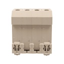 A2ZWORLD MCB Interruttore Magnetotermico Automatico Curva B 4P 4M 6000A B63A AC 400V IP20 IEC60898-1 SB6L