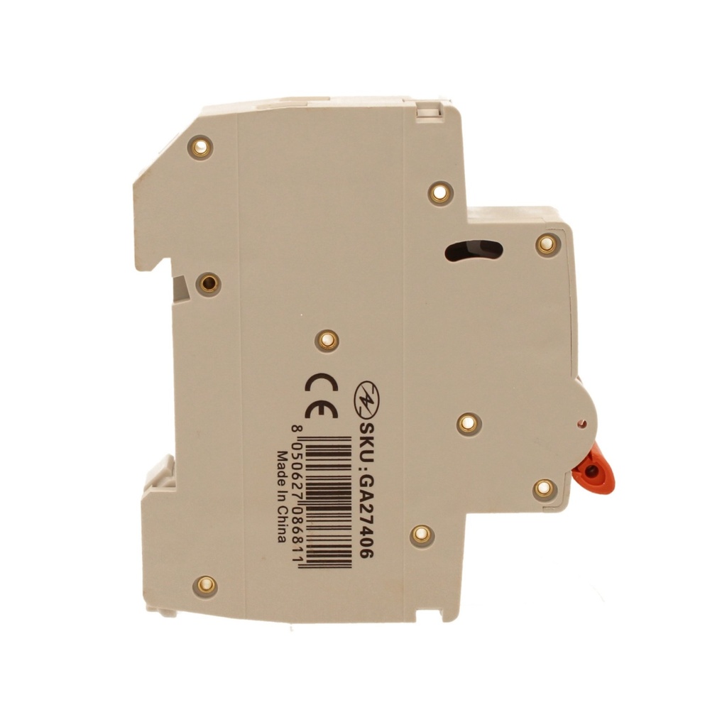 A2ZWORLD MCB Interruttore Magnetotermico Automatico Curva B 1P+N 1M 6000A B6A AC 230V IP20 IEC60898-1 PN8H