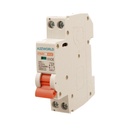 MCB Interruttore Magnetotermico Automatico Curva B 1P+N 1M 6000A B10A AC 230V IP20 PN8H