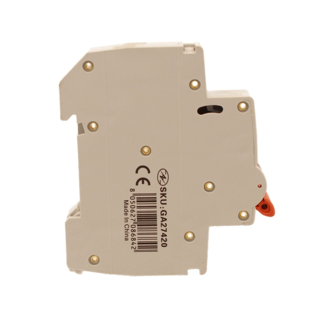 A2ZWORLD MCB Interruttore Magnetotermico Automatico Curva B 1P+N 1M 6000A B20A AC 230V IP20 IEC60898-1 PN8H