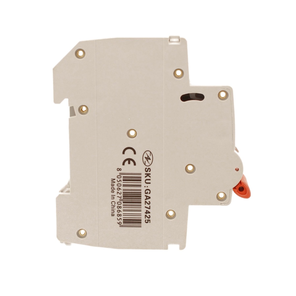 MCB Interruttore Magnetotermico Automatico Curva B 1P+N 1M 6000A B25A AC 230V IP20 PN8H