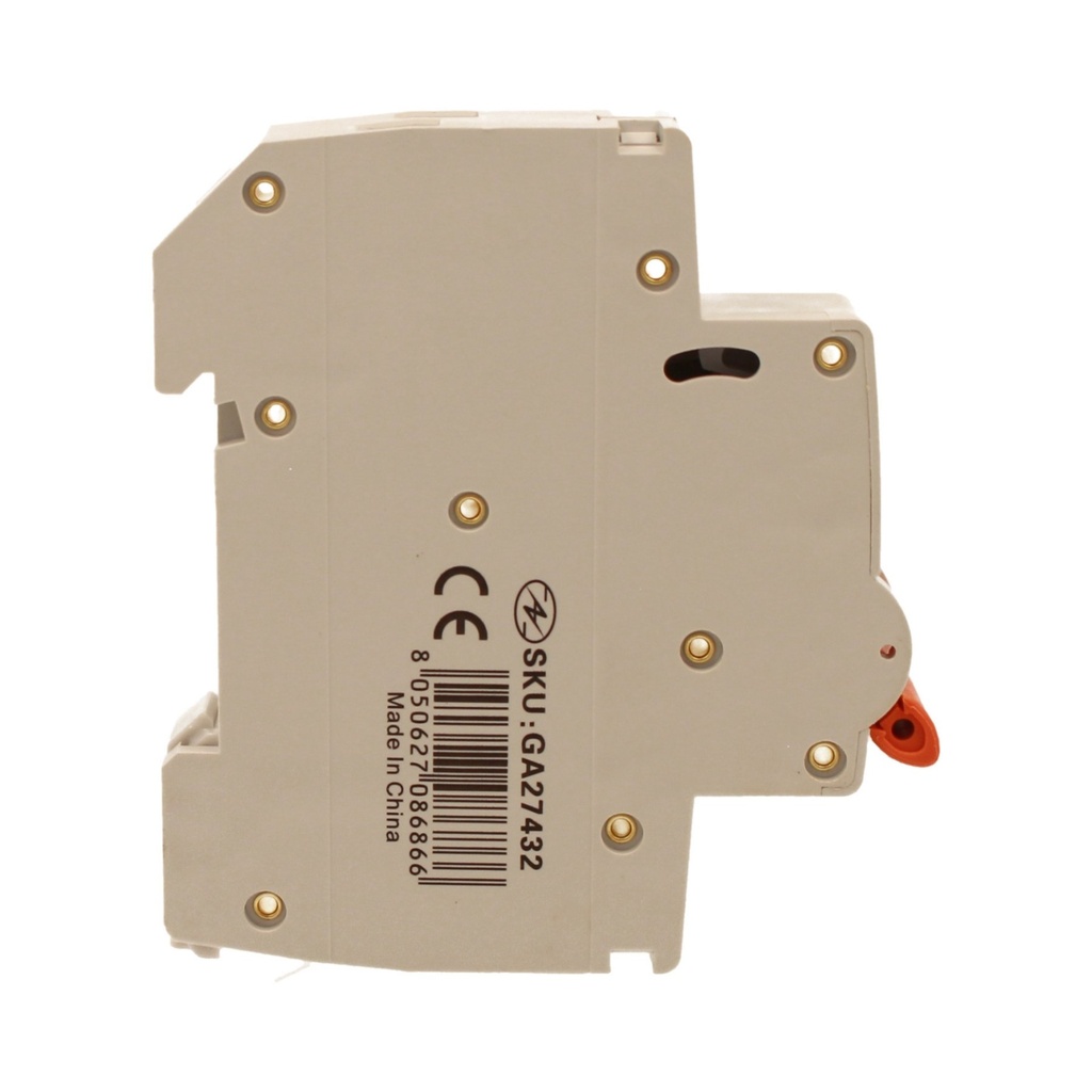 A2ZWORLD MCB Interruttore Magnetotermico Automatico Curva B 1P+N 1M 6000A B32A AC 230V IP20 IEC60898-1 PN8H