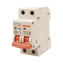 MCB Interruttore Magnetotermico Automatico Curva C 2P 2M 6000A C6A AC 400V IP20 SB6L