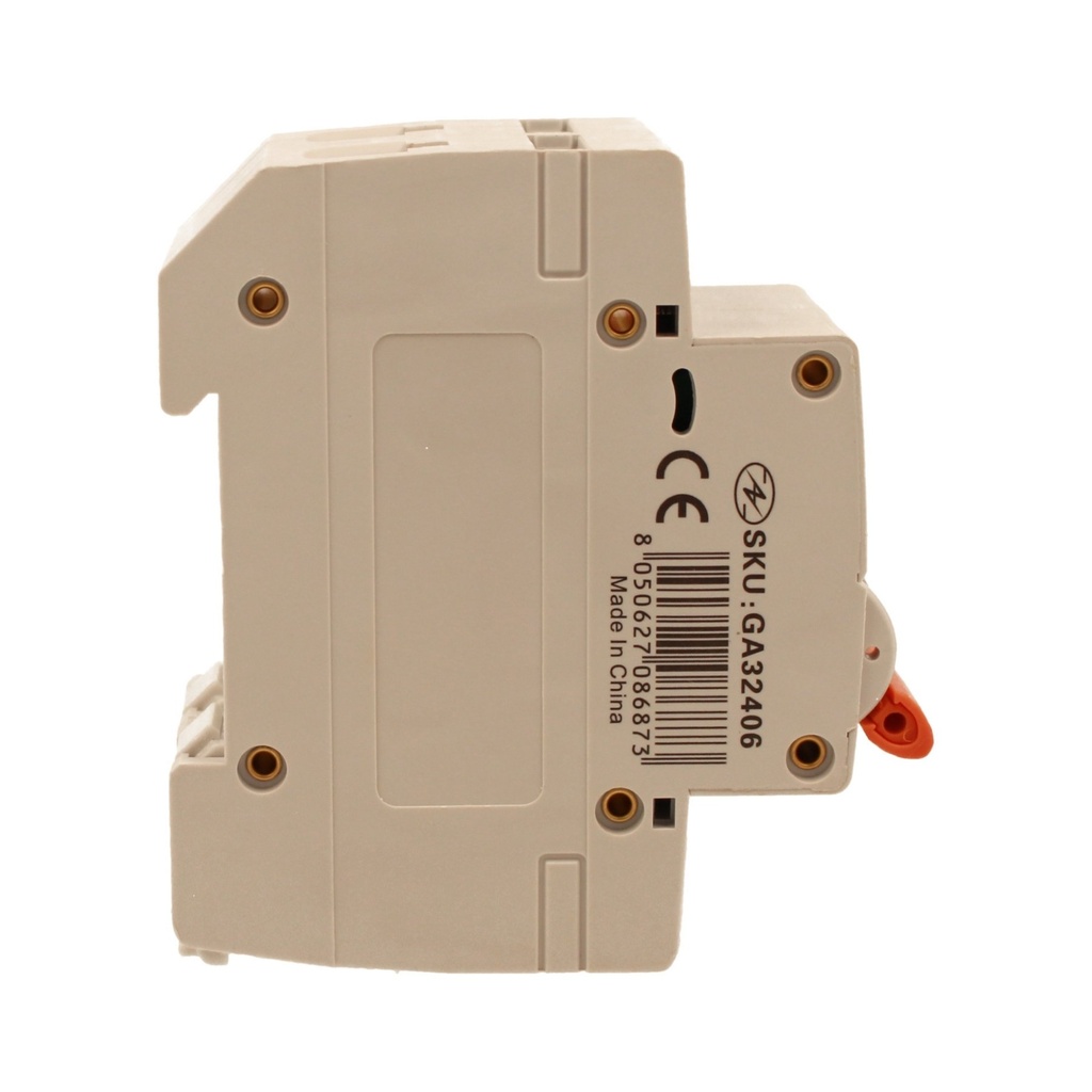A2ZWORLD MCB Interruttore Magnetotermico Automatico Curva C 2P 2M 6000A C6A AC 400V IP20 IEC60898-1 SB6L