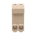 A2ZWORLD MCB Interruttore Magnetotermico Automatico Curva C 2P 2M 6000A C6A AC 400V IP20 IEC60898-1 SB6L