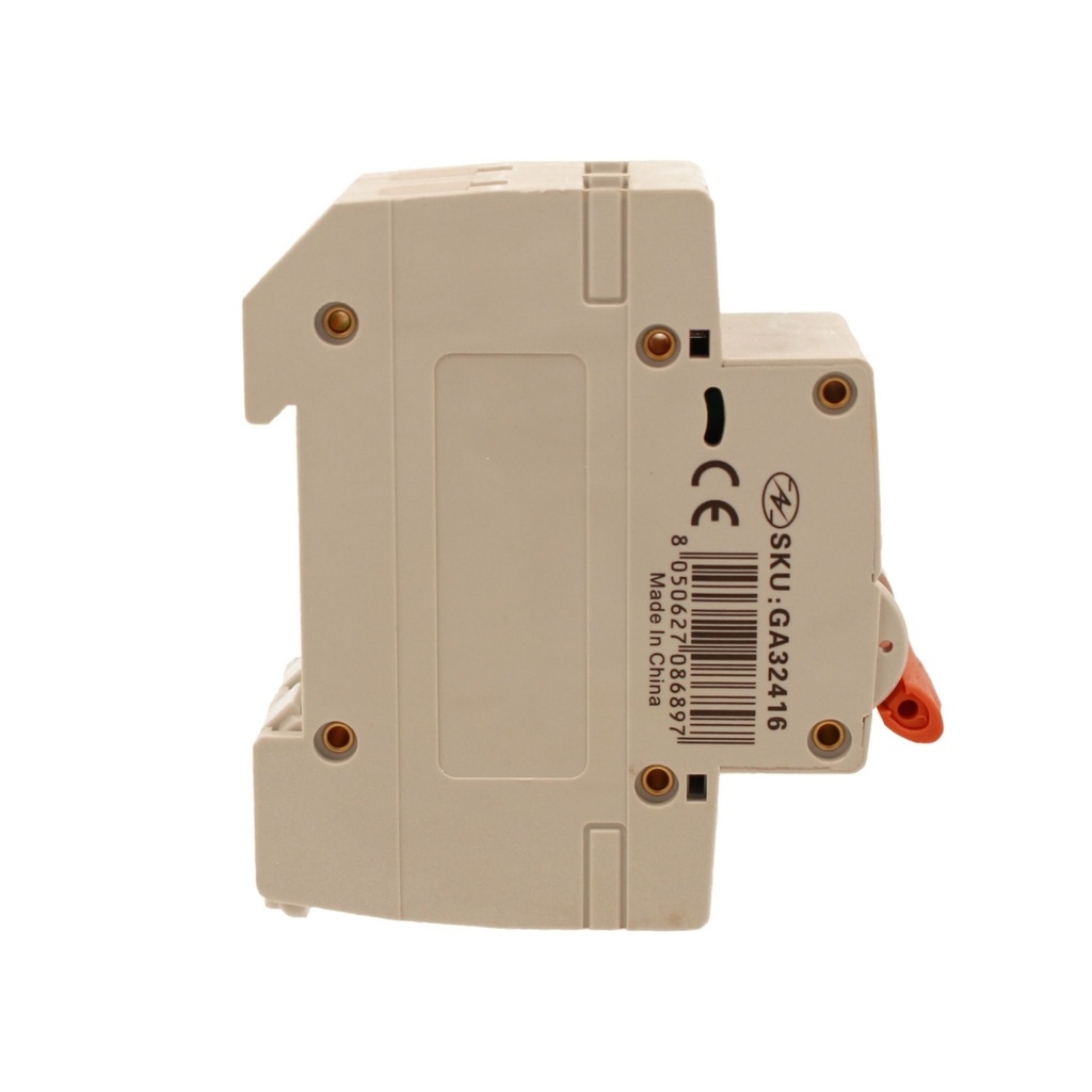 MCB Interruttore Magnetotermico Automatico Curva C 2P 2M 6000A C16A AC 400V IP20 IEC60898-1 SB6L