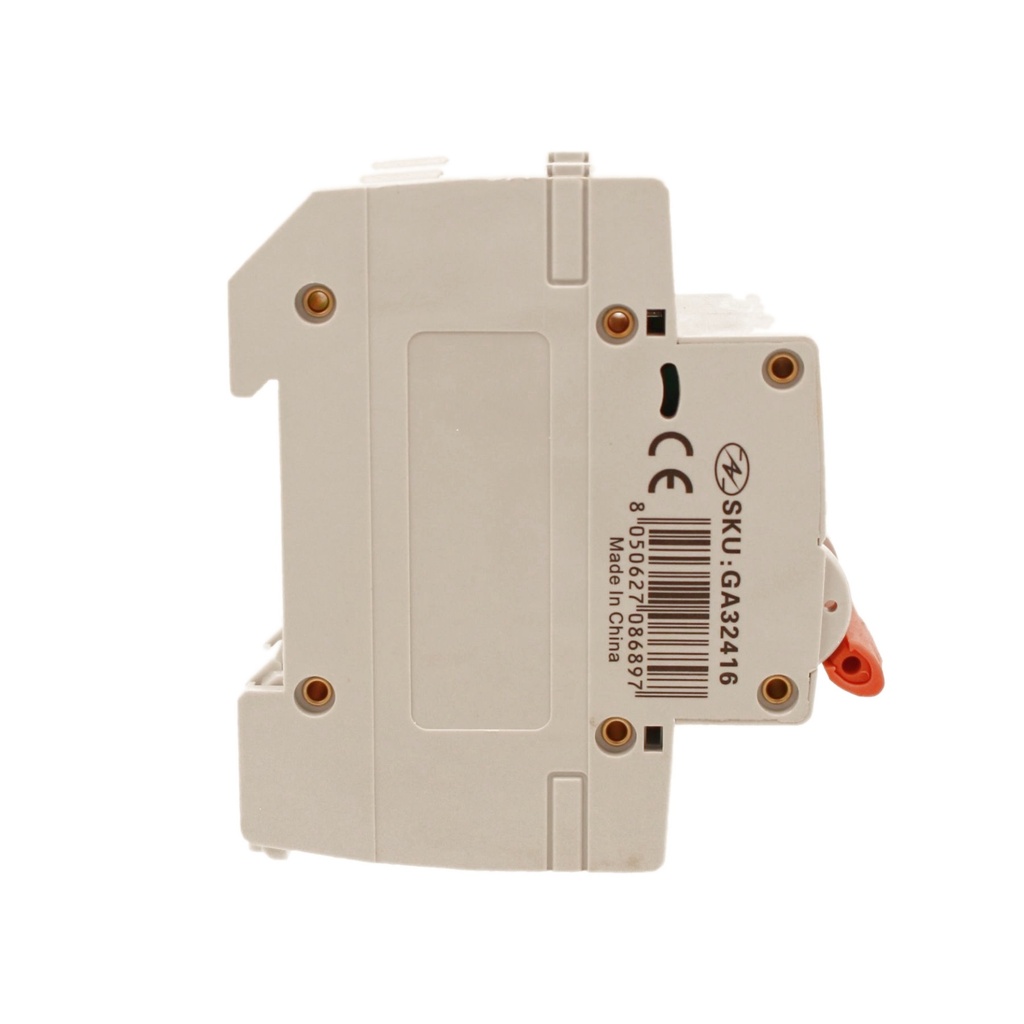 MCB Interruttore Magnetotermico Automatico Curva C 2P 2M 6000A C16A AC 400V IP20 SB6L