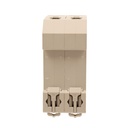 MCB Interruttore Magnetotermico Automatico Curva C 2P 2M 6000A C16A AC 400V IP20 IEC60898-1 SB6L