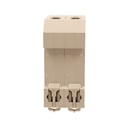 MCB Interruttore Magnetotermico Automatico Curva C 2P 2M 6000A  C25A AC 400V IP20 IEC60898-1 SB6L