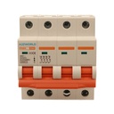 A2ZWORLD MCB Interruttore Magnetotermico Automatico Curva D 4P 4M 10000A D50A AC 400V IP20 IEC60898-1 PB8H