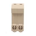 A2ZWORLD MCB Interruttore Magnetotermico Automatico Curva C 2P 2M 6000A C40A AC 400V IP20 IEC60898-1 SB6L