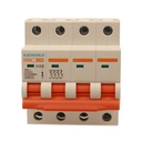 A2ZWORLD MCB Interruttore Magnetotermico Automatico Curva D 4P 4M 10000A D40A AC 400V IP20 IEC60898-1 PB8H