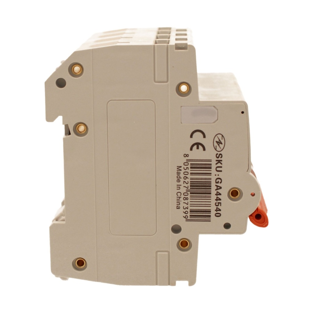 MCB Interruttore Magnetotermico Automatico Curva D 4P 4M 10000A D40A AC 400V IP20 IEC60898-1 PB8H