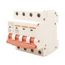 MCB Interruttore Magnetotermico Automatico Curva D 4P 4M 10000A D25A AC 400V IP20 PB8H