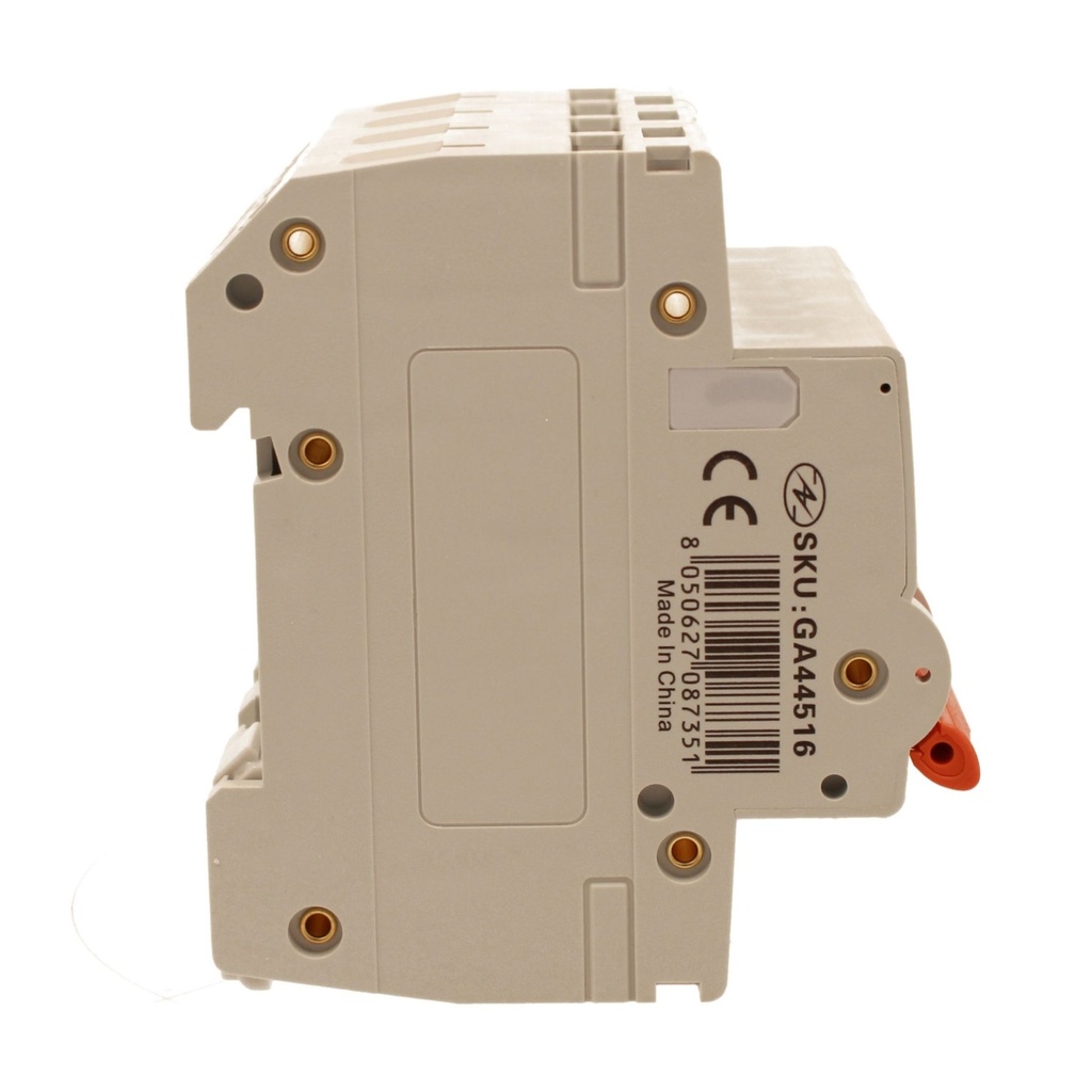 MCB Interruttore Magnetotermico Automatico Curva D 4P 4M 10000A D16A AC 400V IP20 IEC60898-1 PB8H