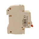 A2ZWORLD MCB Interruttore Magnetotermico Automatico Curva D 2P 2M 10000A D50A AC 400V IP20 IEC60898-1 PB8H