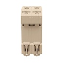 A2ZWORLD MCB Interruttore Magnetotermico Automatico Curva D 2P 2M 10000A D50A AC 400V IP20 IEC60898-1 PB8H