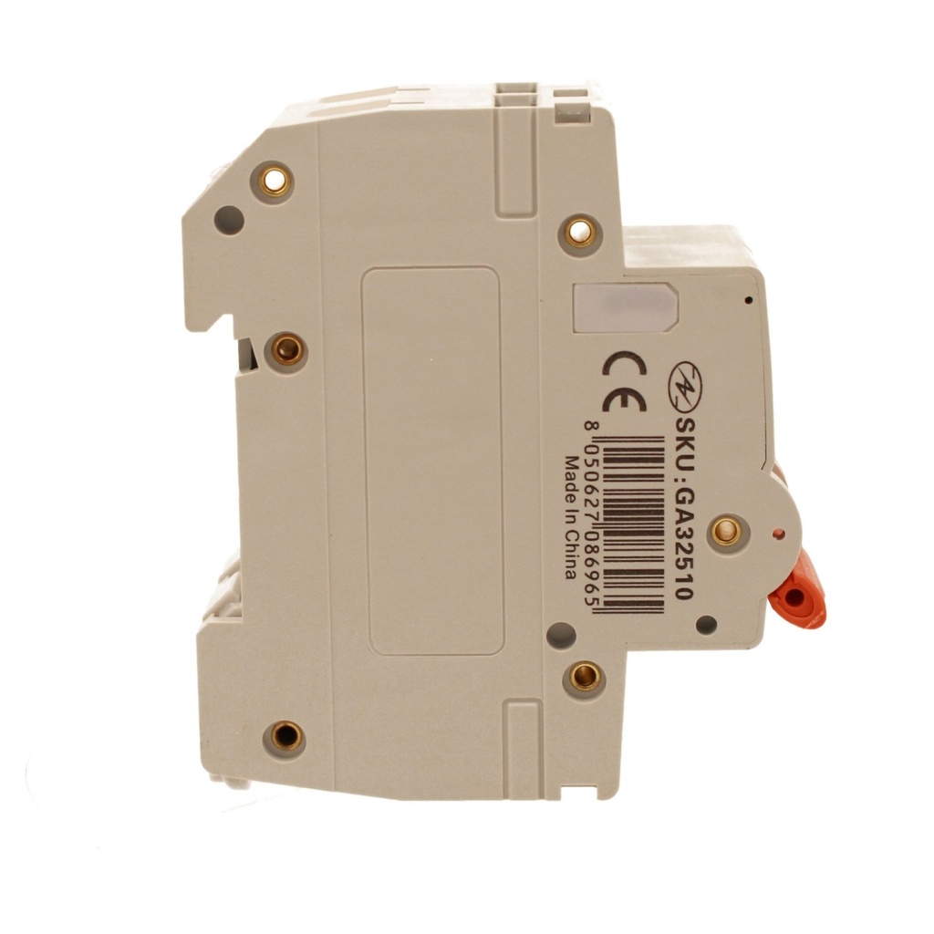 MCB Interruttore Magnetotermico Automatico Curva C 2P 2M 10000A C10A AC 400V IP20 IEC60898-1 PB8H