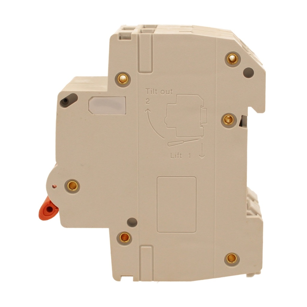 A2ZWORLD MCB Interruttore Magnetotermico Automatico Curva D 2P 2M 10000A D40A AC 400V IP20 IEC60898-1 PB8H