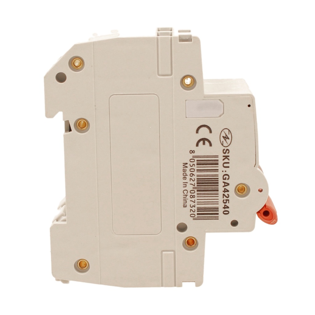 MCB Interruttore Magnetotermico Automatico Curva D 2P 2M 10000A D40A AC 400V IP20 PB8H